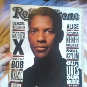 Rolling Stones Magazine- Denzel Washington